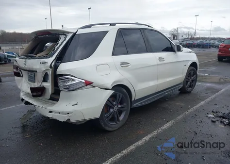 2012 Mercedes-Benz Ml 350 4Matic из США, поврежденный, VIN 4JGDA5HB7CA067822